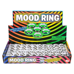 PATTERNED MOOD RINGS 60PCS/BOX LLB kids toys