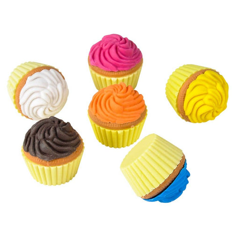 SCENTED CUPCAKE ERASER (24PC/UN) LLB Stationarys