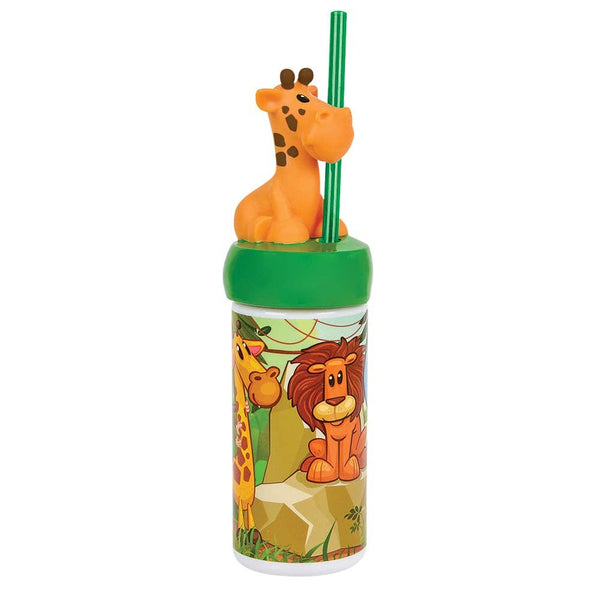 12oz 3D ANIMAL CUP GIRAFFE LLB kids toys