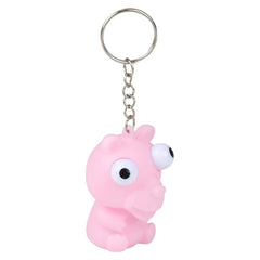 2" SQUEEZE ANIMAL POPPING EYE KEYCHAIN LLB Keychain