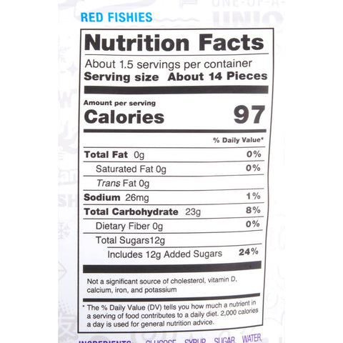 Freeze Dried Red Fishies 1.5oz - LLB Toys