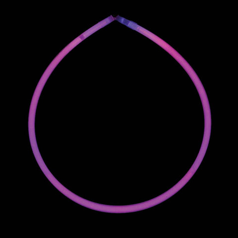 22" PINK GLOW NECKLACE- 50 pc/tube - LLB Toys