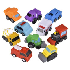 2" RUBBER VEHICLES ASSORTMENT LLB Car Toys
