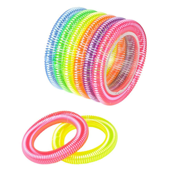 NEON JUMBO COIL SPRING BRACELET - LLB Toys