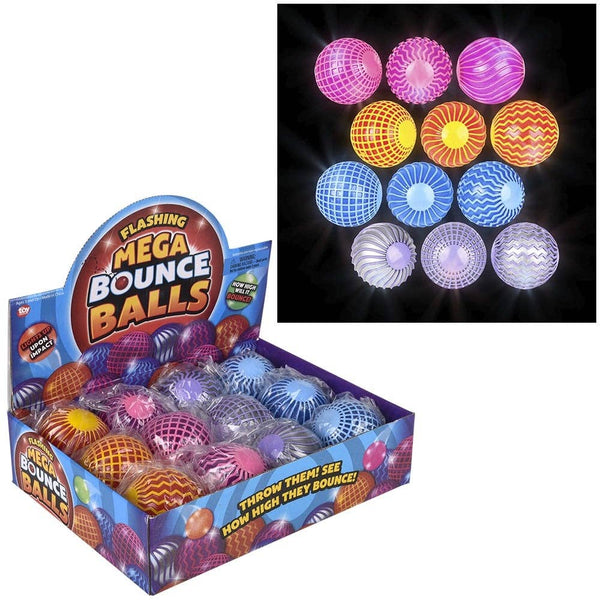 2.75″ Flashing Mega Bounce Ball LLB kids toys