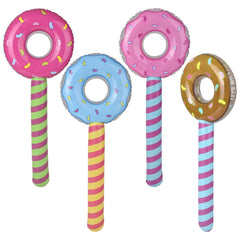 24" Donut Lollipop Inflate - LLB Toys