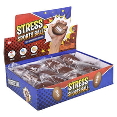 2.5" FOOTBALL STRESS BALL LLB Fidget Toys