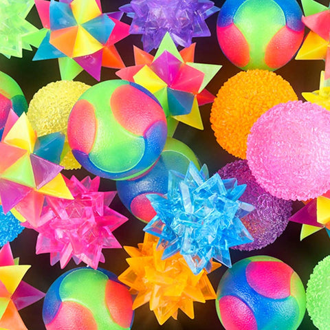 2-2.5" LIGHT-UP BALL ASST 24PCS/UNIT LLB Light-up Toys