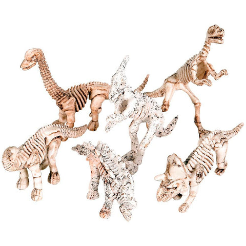 12PC DINO FOSSIL MESH BAG PLAY SET LLB kids toys