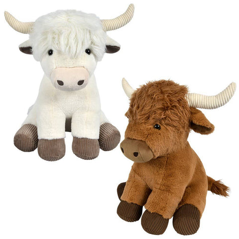 16" Highland Cow Plush - LLB Toys