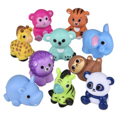 2" RUBBER ZOO ANIMAL ASSORTMENT LLB kids toys
