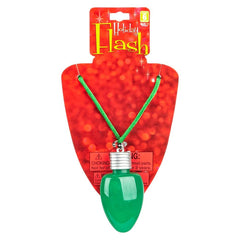 28" LIGHT-UP CHRISTMAS BULB NECKLACE LLB Light-up Toys