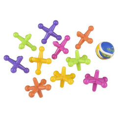 LARGE NEON JACKS SET 1.50" 12/13 LLB kids toys