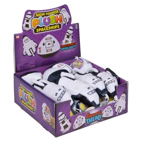 2.75" Sugar Squeeze Plush Space Assortment 12ct - LLB Toys