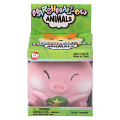 Marshmallow Animals 3" 12ct- LLB Toys