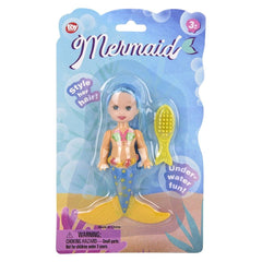 5" Mermaid Figurine Doll Playset - LLB Toys