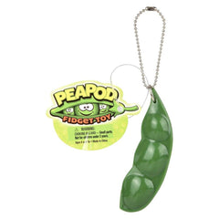 FIDGET PEAPOD CLIP ON 2.75" LLB Fidget Toys