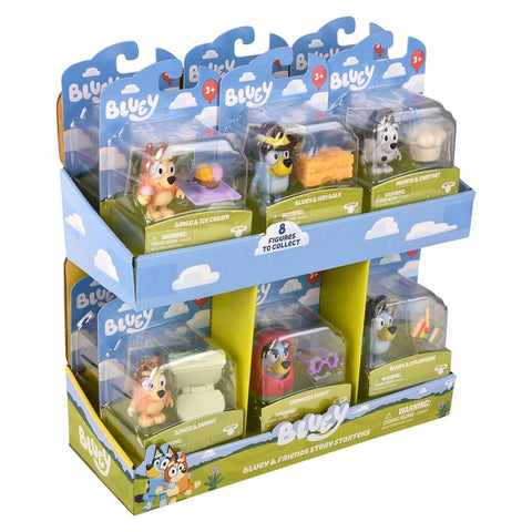 Bluey Story Starter Figurines 12ct - LLB Toys