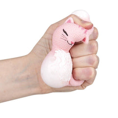 3" Squish And Stretch Cat LLB Squishy Toys