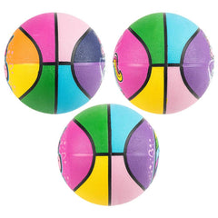 7" RAINBOW UNICORN BASKETBALL LLB kids toys