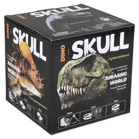 6.5" VELOCIRAPTOR SKULL EXCAVATION LLB kids toys