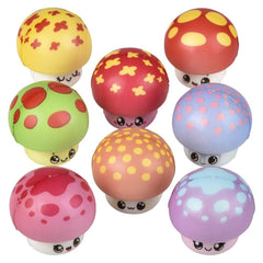 2" MICRO SQUISH MUSHROOM ASSORTMENT LLB Squishy Toys