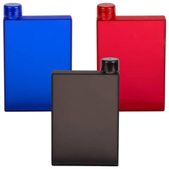Frosted Plastic Flask 14 Oz.(3 Asst.) 24/9 - LLB Toys