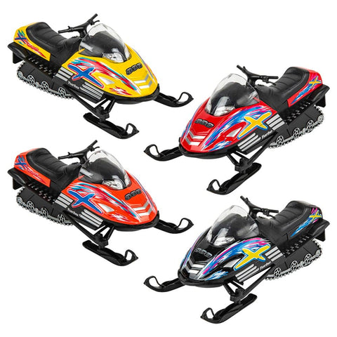 5" DIE-CAST PULL BACK SNOW TURBO 12/DISPLAY LLB Car Toys
