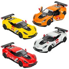 5" DIE-CAST 2016 CORVETTE C7.R RACE CAR LLB Car Toys