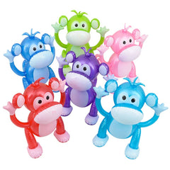 24" Monkey Inflates Inflatable Toy - LLB Toys