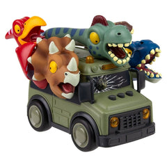 Dinosaur School Bus With Lights And Sound - LLB Toys