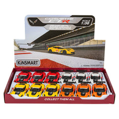5" DIE-CAST 2016 CORVETTE C7.R RACE CAR LLB Car Toys