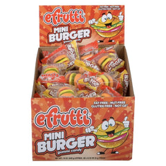 Gummi Burger 60ct Display #3 Gummy Candy - LLB Toys