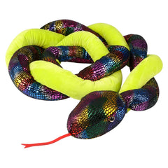 67" TWISTY SNAKE METALLIC ASSORTMENT B LLB Plush Toys