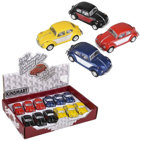 2.5" Diecast  1967 Beetle-Two Color - LLB Toys