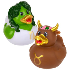 2" Zodiac Rubber Ducky Assortment - LLB Toys