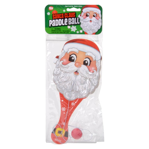 Santa Paddle Ball 10" - LLB Toys