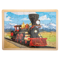 15.75" x 11.75" 48PC LOCOMOTIVE PUZZLE LLB Puzzle