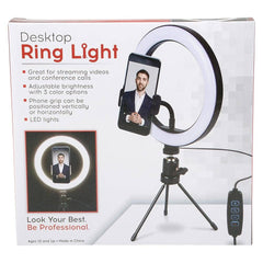8" RING LIGHT DESKTOP STREAMER SET LLB kids toys