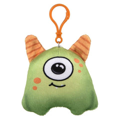 3.5" Halloween Plush Backpack Clip On Assortment- LLB Toys