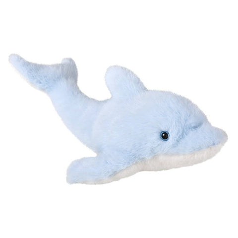 15" Animal Den Blue Dolphin Plush - LLB Toys