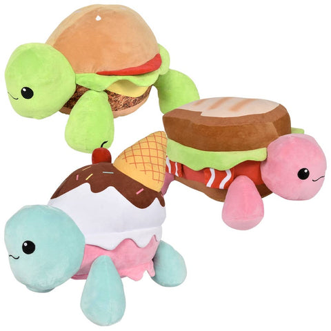 24" Food Turtles  Plush - LLB Toys