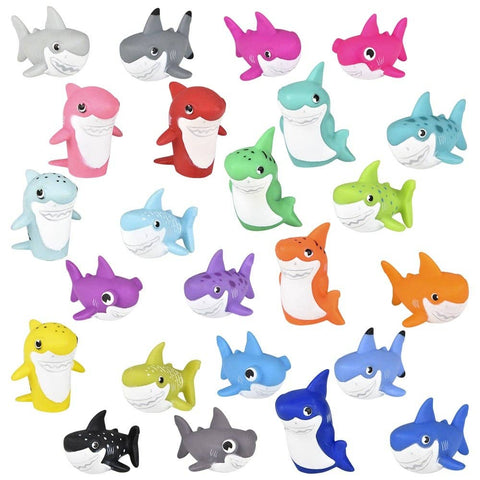 2" Rubber Shark Assortment Toy - LLB Toys