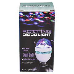 LED DISCO ROTATING BULB 9W LLB kids Toys