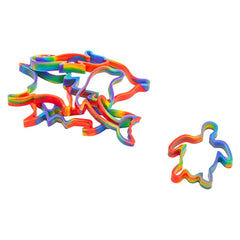 SEA LIFE RAINBOW SILICONE STRETCH BANDS LLB kids toys