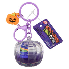 Liquid Jack O Lantern Clip On 3.75" - LLB Toys