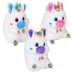 8.5" 48pc BELLY BUDDY ASSORTMENT LLB Plush Toys