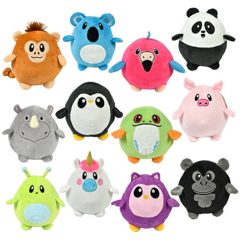 Small Eggamals 5" Plush Assortment 132pc LLB Plush Toys