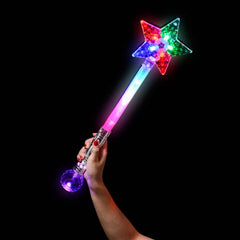 21" MAGIC BALL STAR WAND LLB kids toys