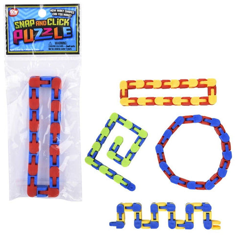 10.75" Snap And Click Puzzle Fidget Puzzle - LLB Toys